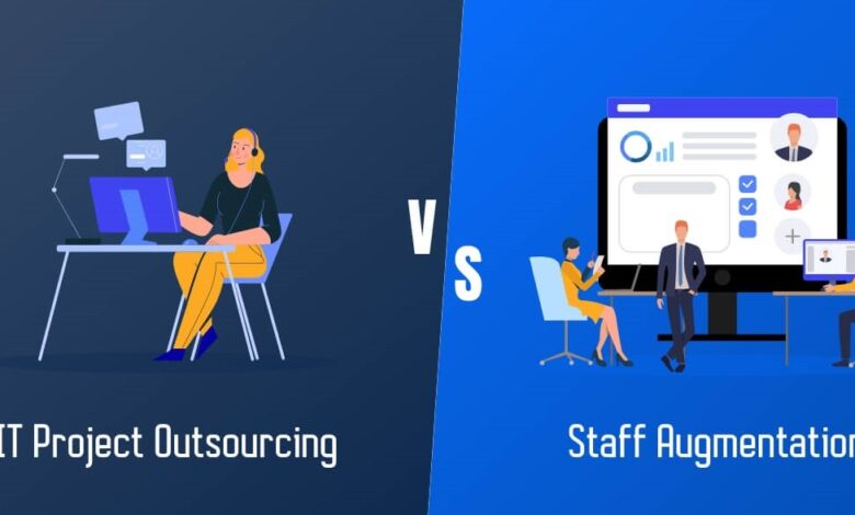 IT PROJECT OUTSOURCING BETWEEN STAFF AUGMENTATION?