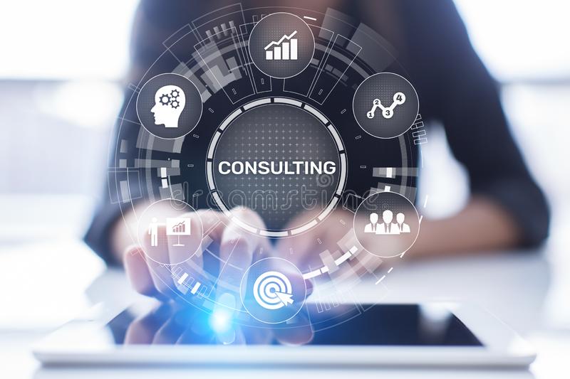 business consulting concept virtual screen business consulting concept virtual screen 153994074