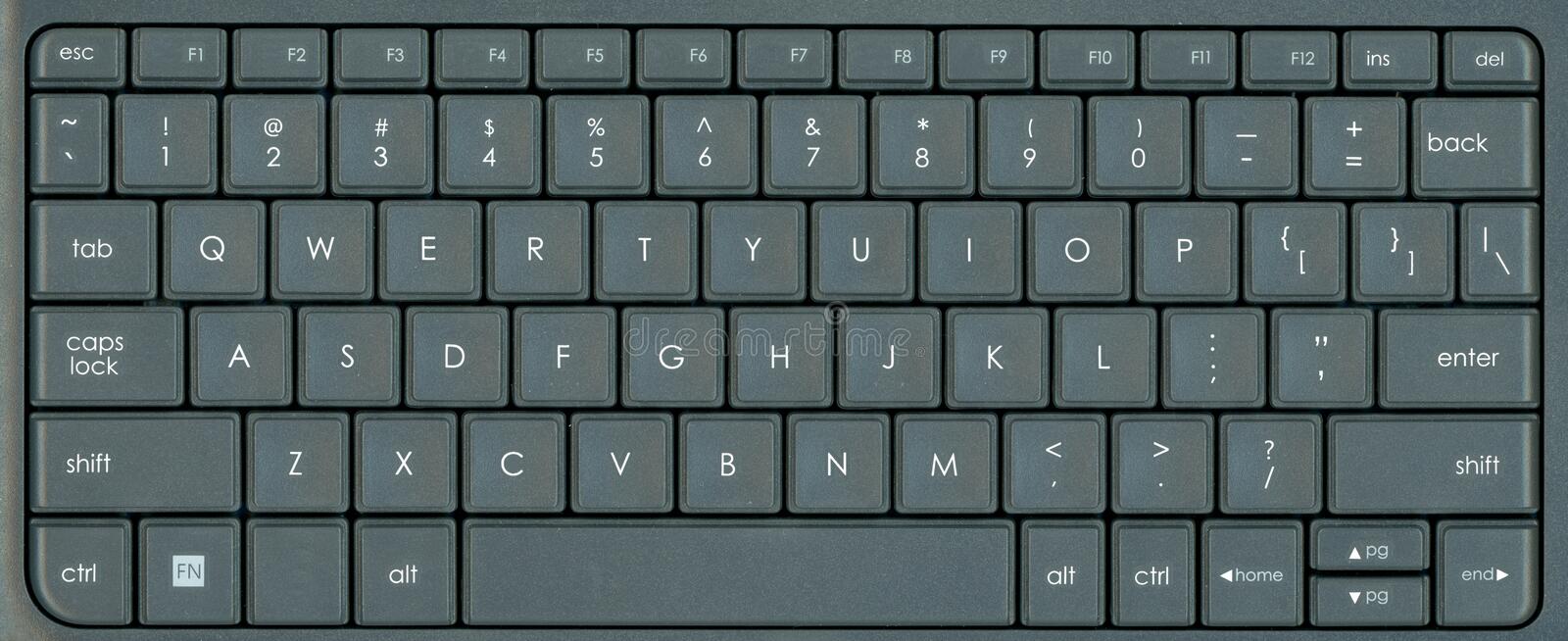 standard american keyboard standard american qwerty keyboard personal computer 169416614