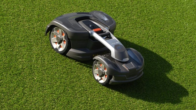 A Husqvarna Lawnmower that Plays Retro Video Games